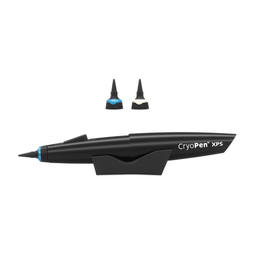 [173420] CryoPen XPS, inkl. 12 x 8g Kartuschen und je 1 Stk. CryoPen-Aufsatz blau 1-3 mm / weiß 2-4 mm