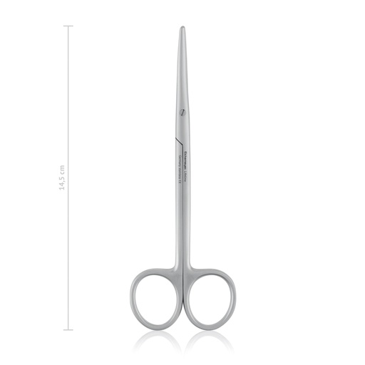 [118314] Präparierschere Metzenbaum, 14,5 cm, st/st, gebogen 