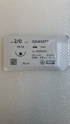 [050877] Serafast EP 3, USP 2/0 Round bodied needle 