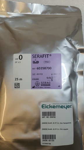 [050250] Serafit, (0) EP 3,5, 25m Flachpackung 