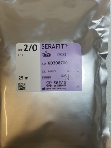 [050249] Serafit, (2/0) EP 3, 25m Flachpackung 