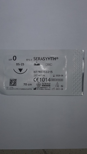 [050881] Serasinth EP 3,5, USP 0 Reverse cutting needle 